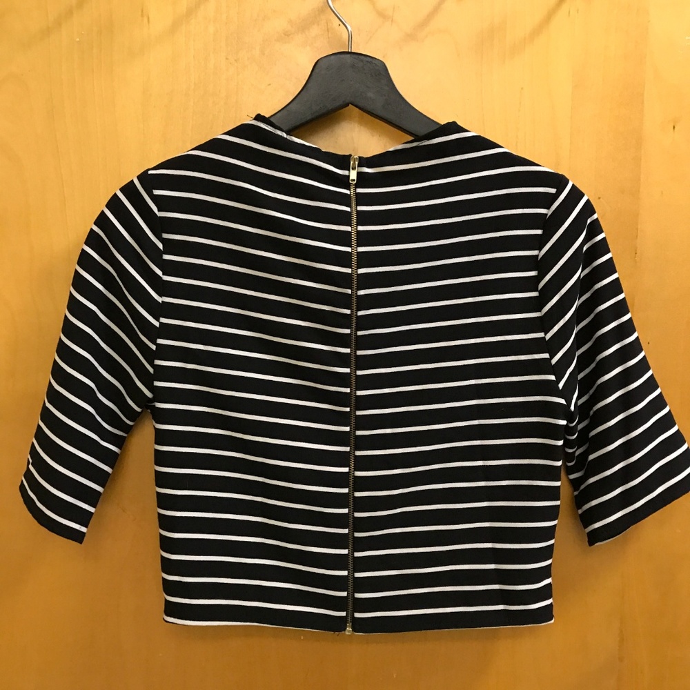 Black and white stripe top from Windsor